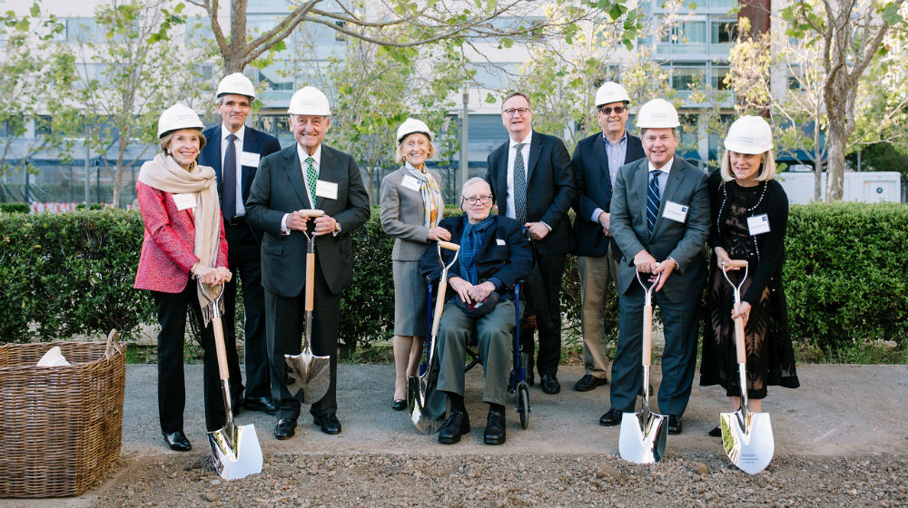 UCSF Donors at Weill Groundbreaking